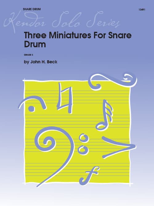 Three Miniatures For Snare Drum