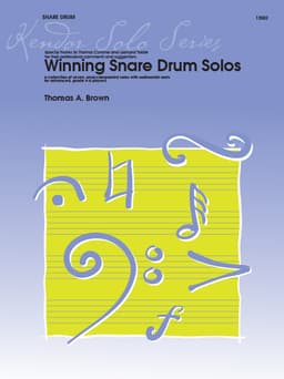 Winning Snare Drum Solos
