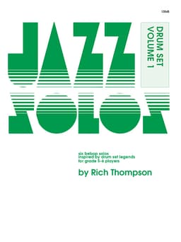 Jazz Solos For Drum Set, Volume 1