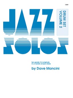 Jazz Solos For Drum Set, Volume 2