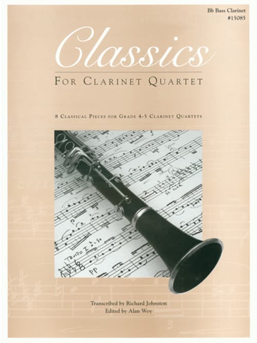 Classics For Clarinet Quartet - Bb Bass Clarinet