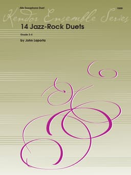 14 Jazz-Rock Duets- Alto Sax