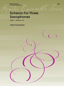 Scherzo For Three Saxophones