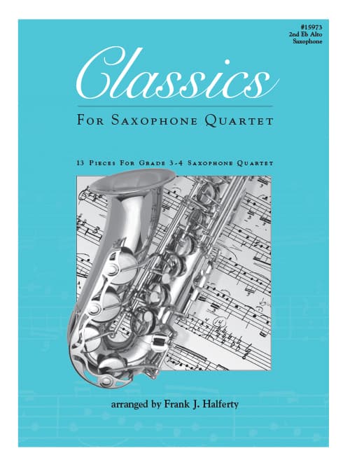 Classics For Saxophone Quartet - 2nd Eb Alto Saxophone