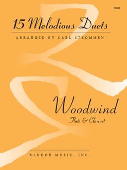 15 Melodious Duets- Flute and Clarinet