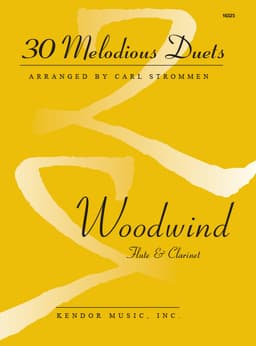 30 Melodious Duets -Flute & Clarinet