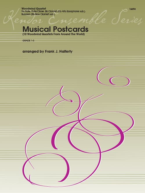 Musical Postcards (10 Woodwind Quartets From Around The World)