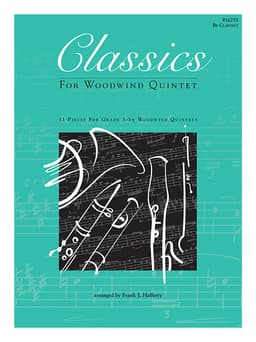 Classics For Woodwind Quintet - Bb Clarinet
