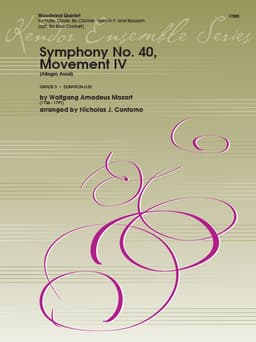 Symphony No. 40, Movement IV (Allegro Assai)
