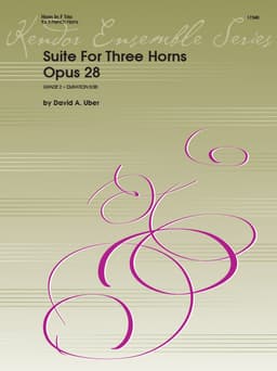 Suite For Three Horns Opus 28