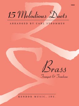15 Melodious Duets- Trumpet and Trombone