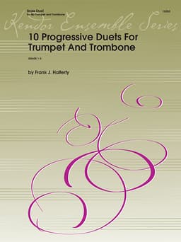 10 Progressive Duets For Trumpet And Trombone