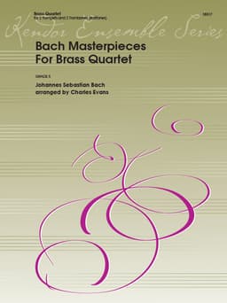 Bach Masterpieces For Brass Quartet