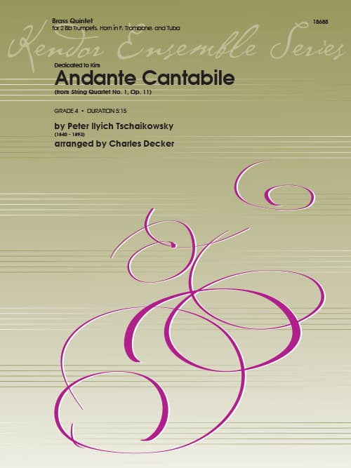 Andante Cantabile (from String Quartet No. 1, Op. 11)