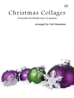 Christmas Collages - Violin