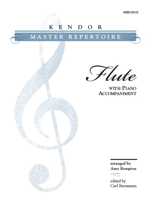 Kendor Master Repertoire - Flute with Piano Accompaniment