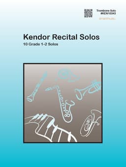 Kendor Recital Solos - Trombone - Solo Book with MP3s