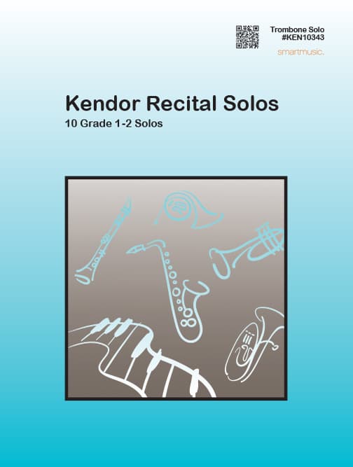 Kendor Recital Solos - Trombone - Solo Book with MP3s
