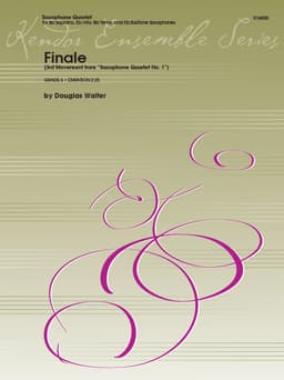 Finale (3rd Movement from "Saxophone Quartet No. 1")