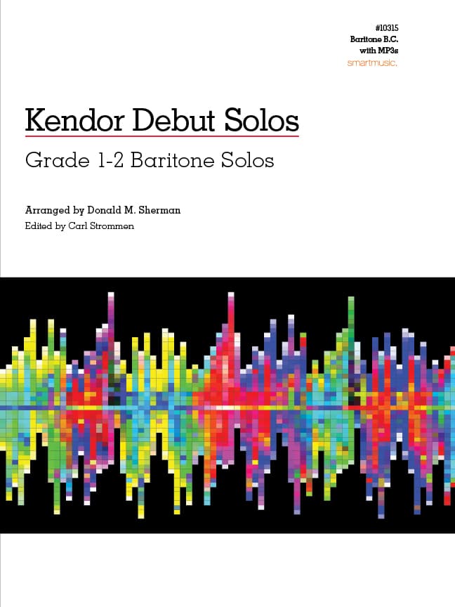 Kendor Debut Solos - Baritone B.C. with MP3s