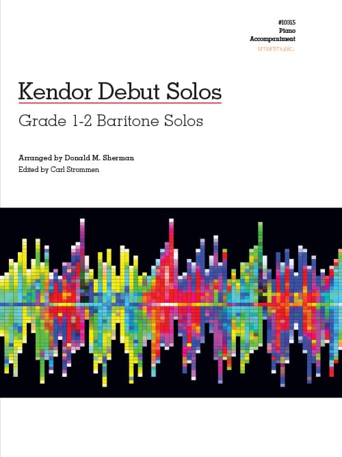 Kendor Debut Solos - Baritone T.C. & B.C. - Piano Accompaniment