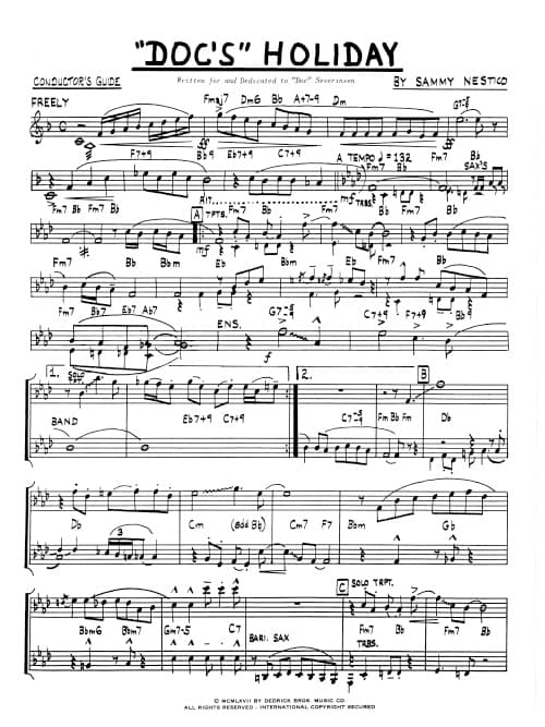 Doc's Holiday (Score)