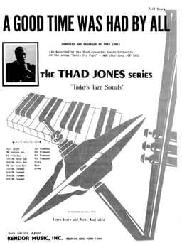 Good Time Was Had By All, A (Score)