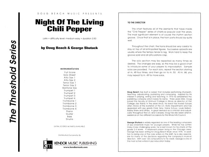 Night Of The Living Chili Pepper (Score)