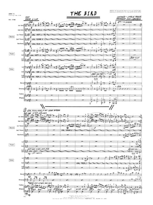 Bird, The (Score)