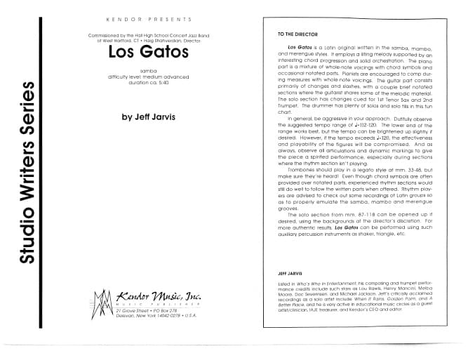Los Gatos (Score)