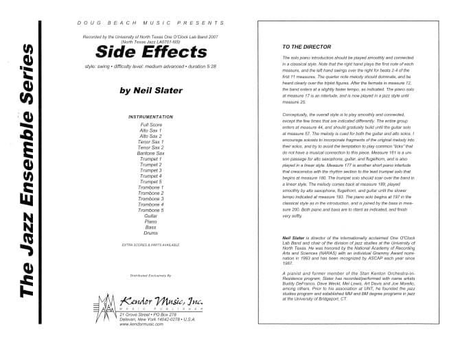 Side Effects (Score)