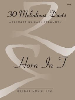 30 Melodious Duets- French Horn
