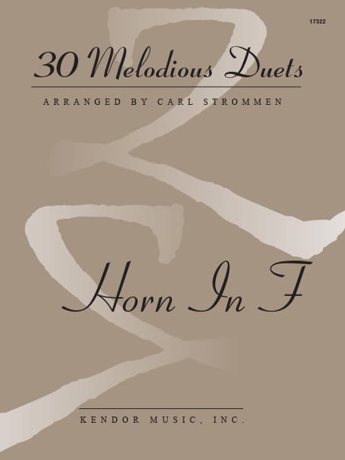 30 Melodious Duets- French Horn