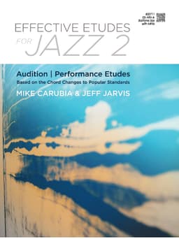 Effective Etudes For Jazz, Volume 2 - Eb Alto & Baritone Saxophone- Book with MP3 Downloads