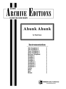 Ahunk Ahunk (Score)