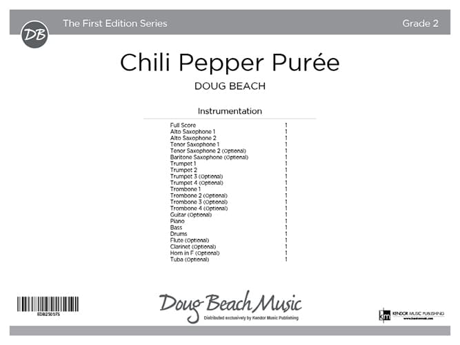 Chili Pepper Purée (Score)