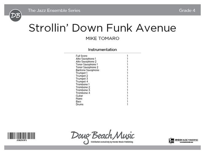 Strollin' Down Funk Avenue (Score)